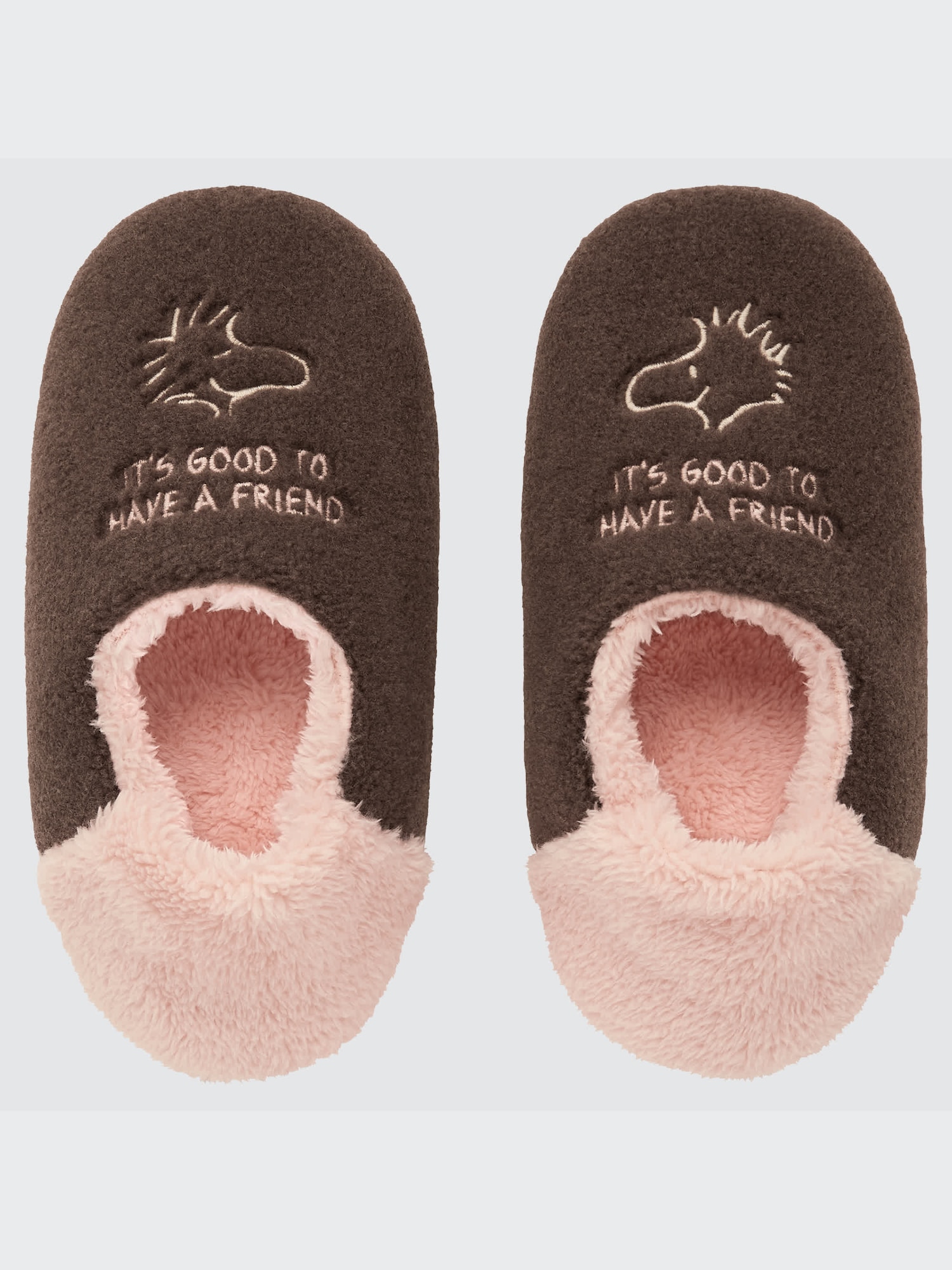 ユニクロ公式 | ピーナッツ ホリデー フリースルームシューズ