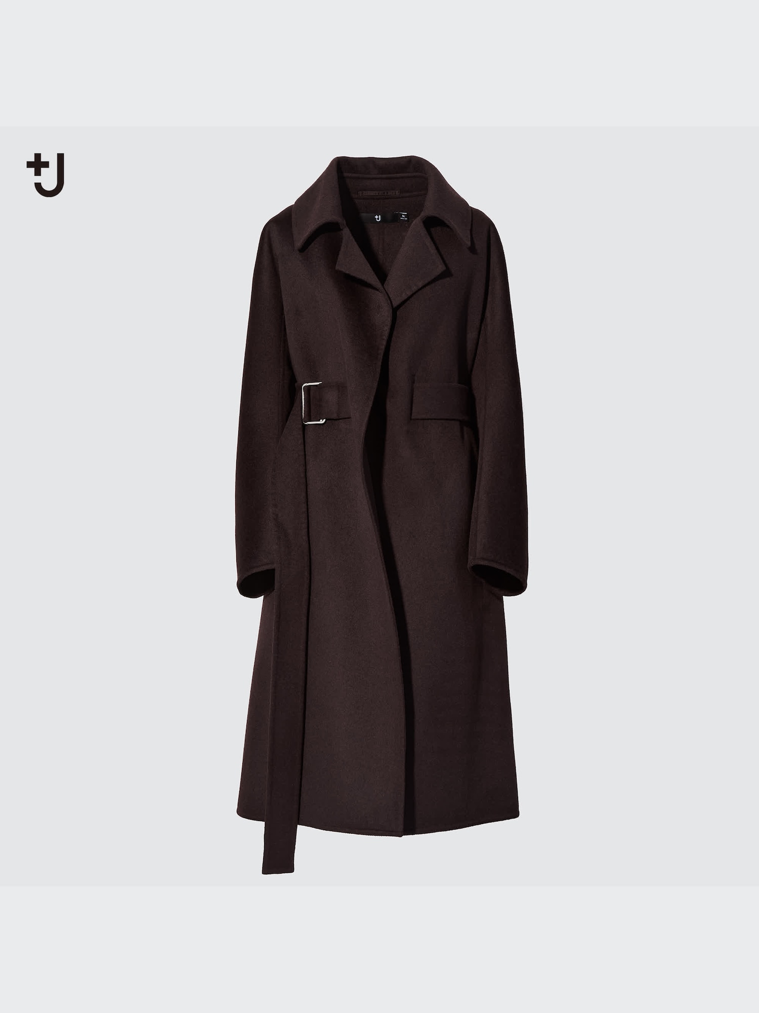 ユニクロ公式 | カシミヤブレンドラップロングコート