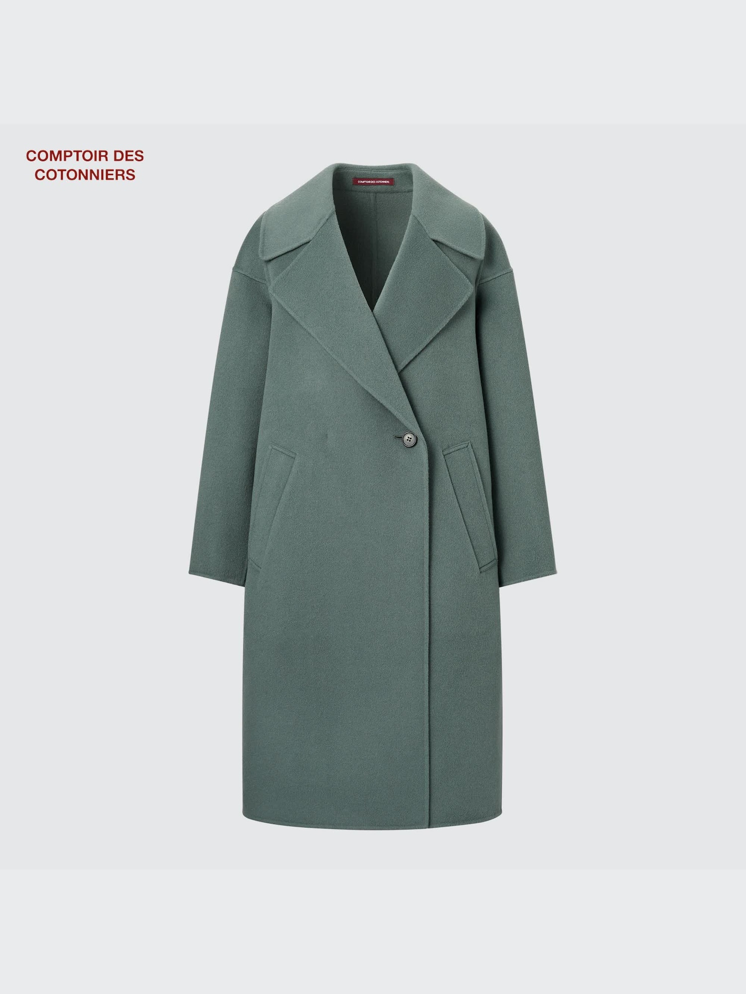 ユニクロ公式 | ダブルフェイスロングコート（コントワーデコトニエ）