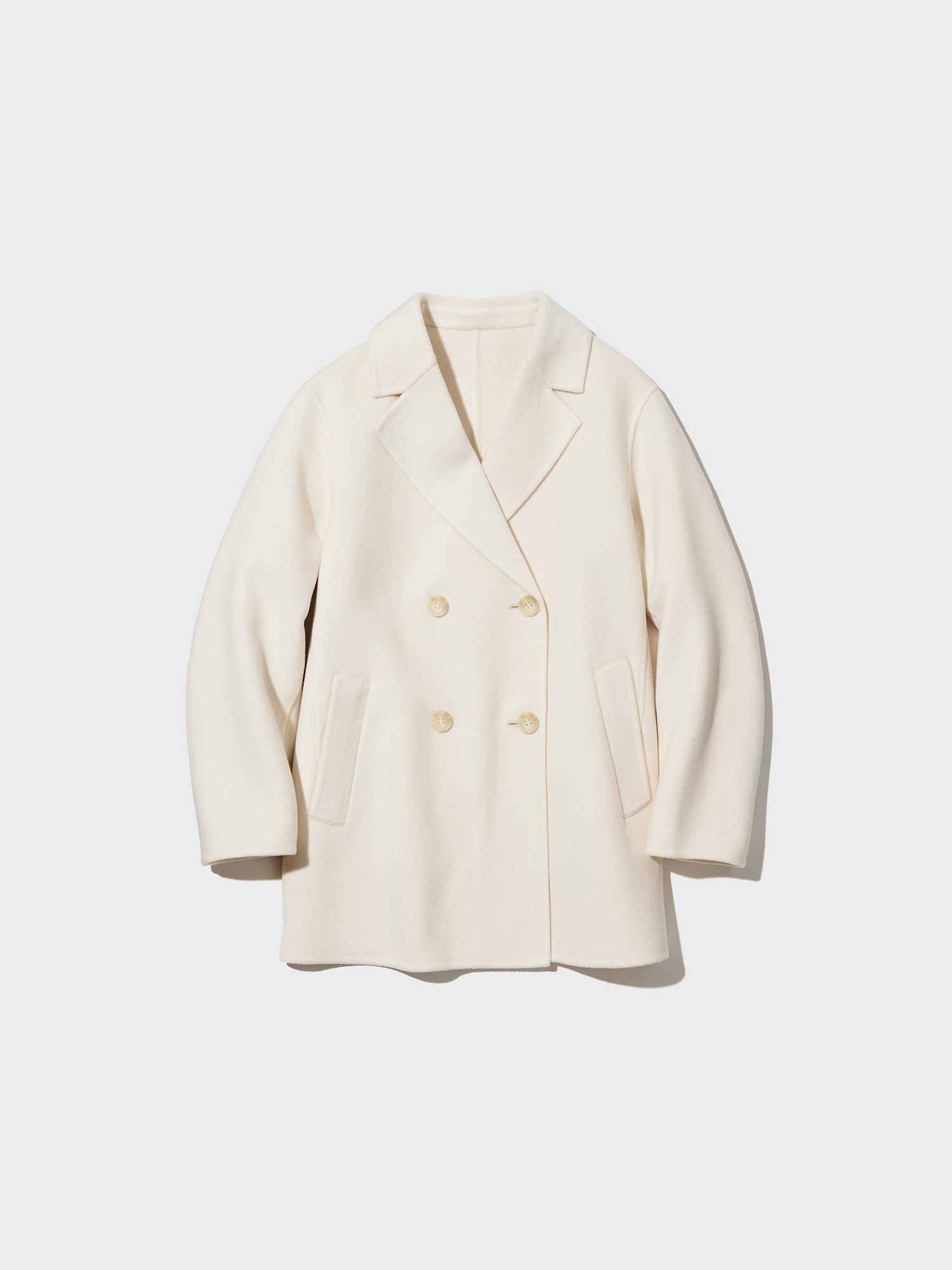 ユニクロ公式 | ダブルフェイスショートコート