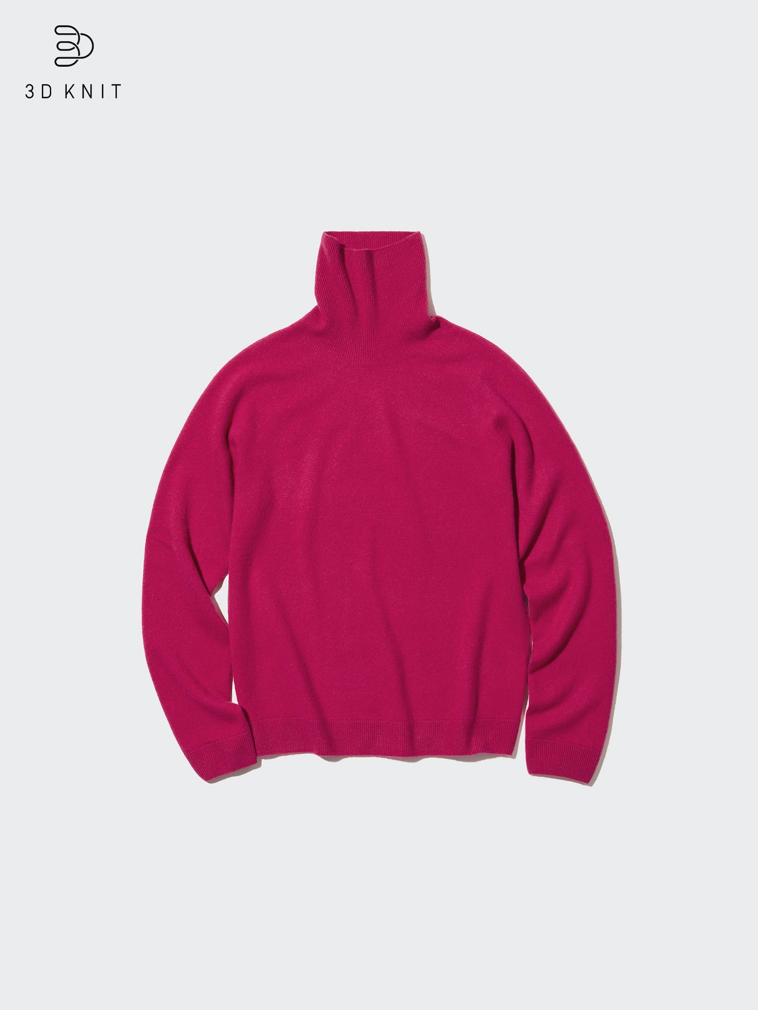 ユニクロ公式 | 3Dカシミヤタートルネックセーター