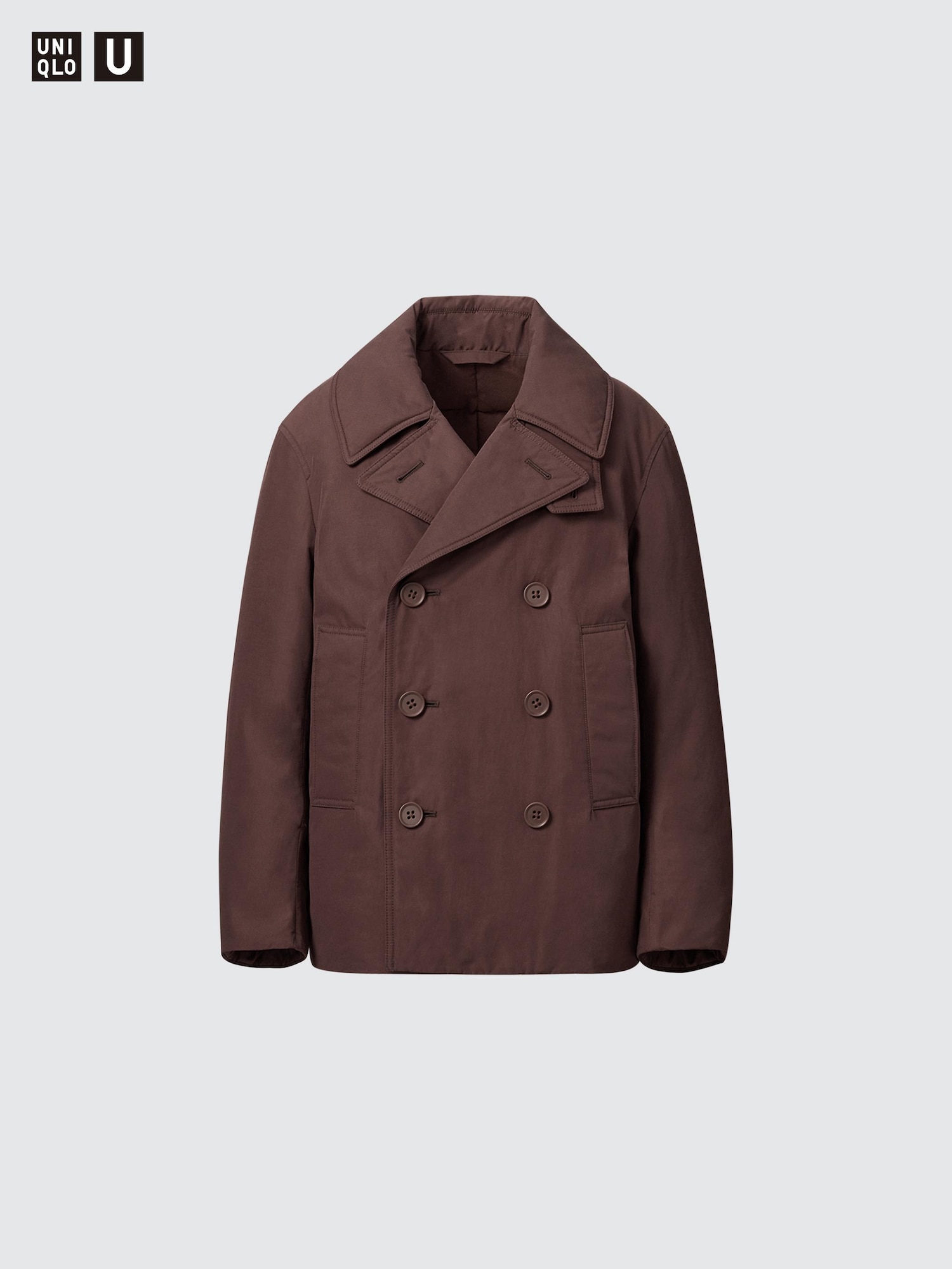 ユニクロ公式 | パデッドショートピーコート