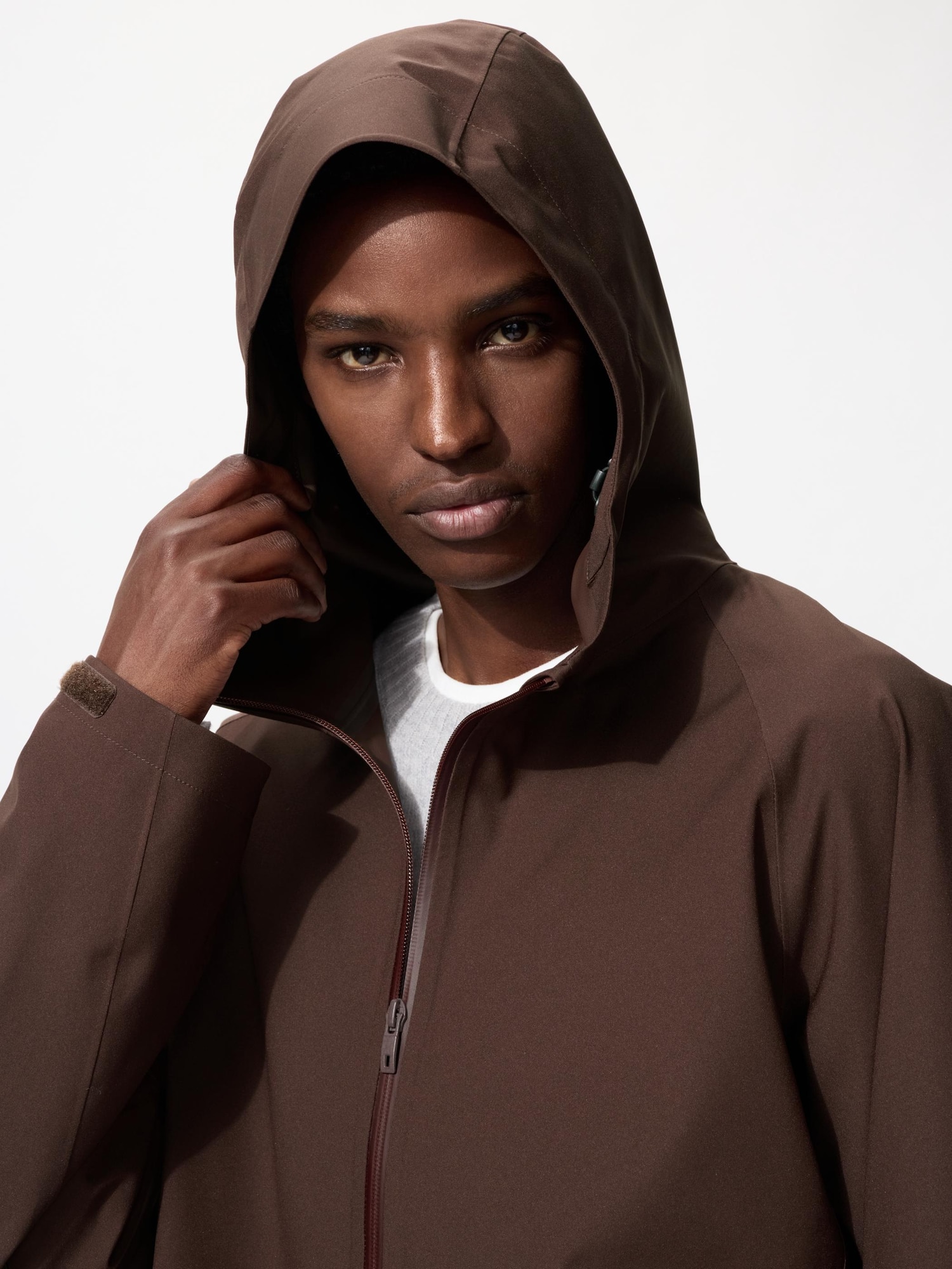 MEN ブロックテックパーカ/3Dカット | UNIQLO UNIFORM