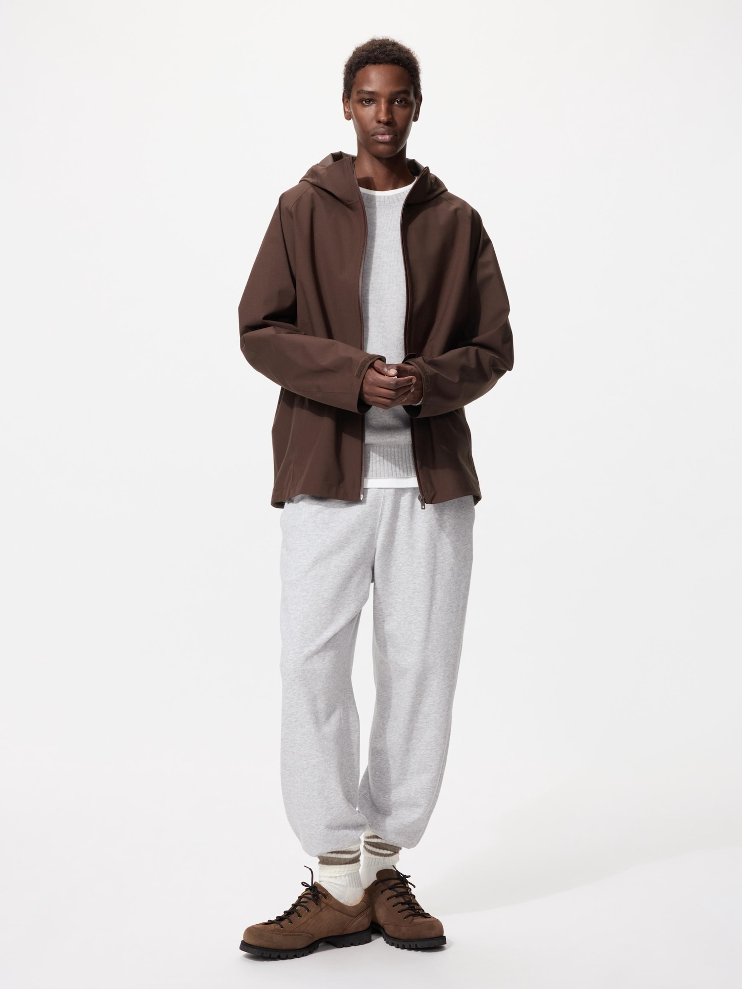 ユニクロ公式 | ブロックテックパーカ/3Dカット