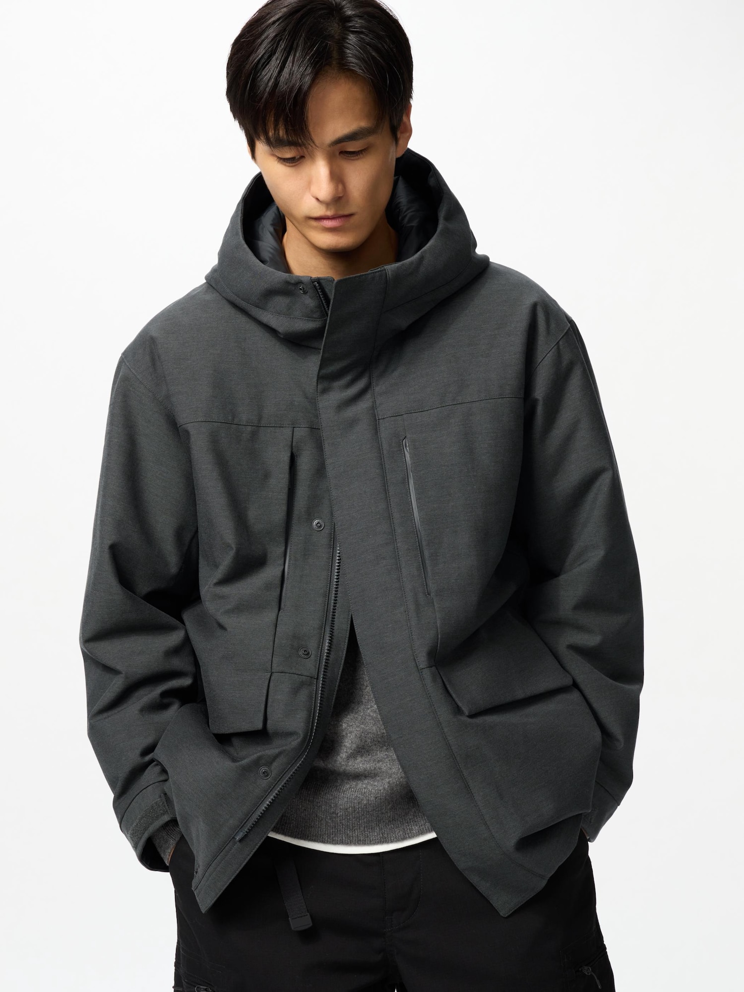 ユニクロ公式 | ハイブリッドダウンパーカ