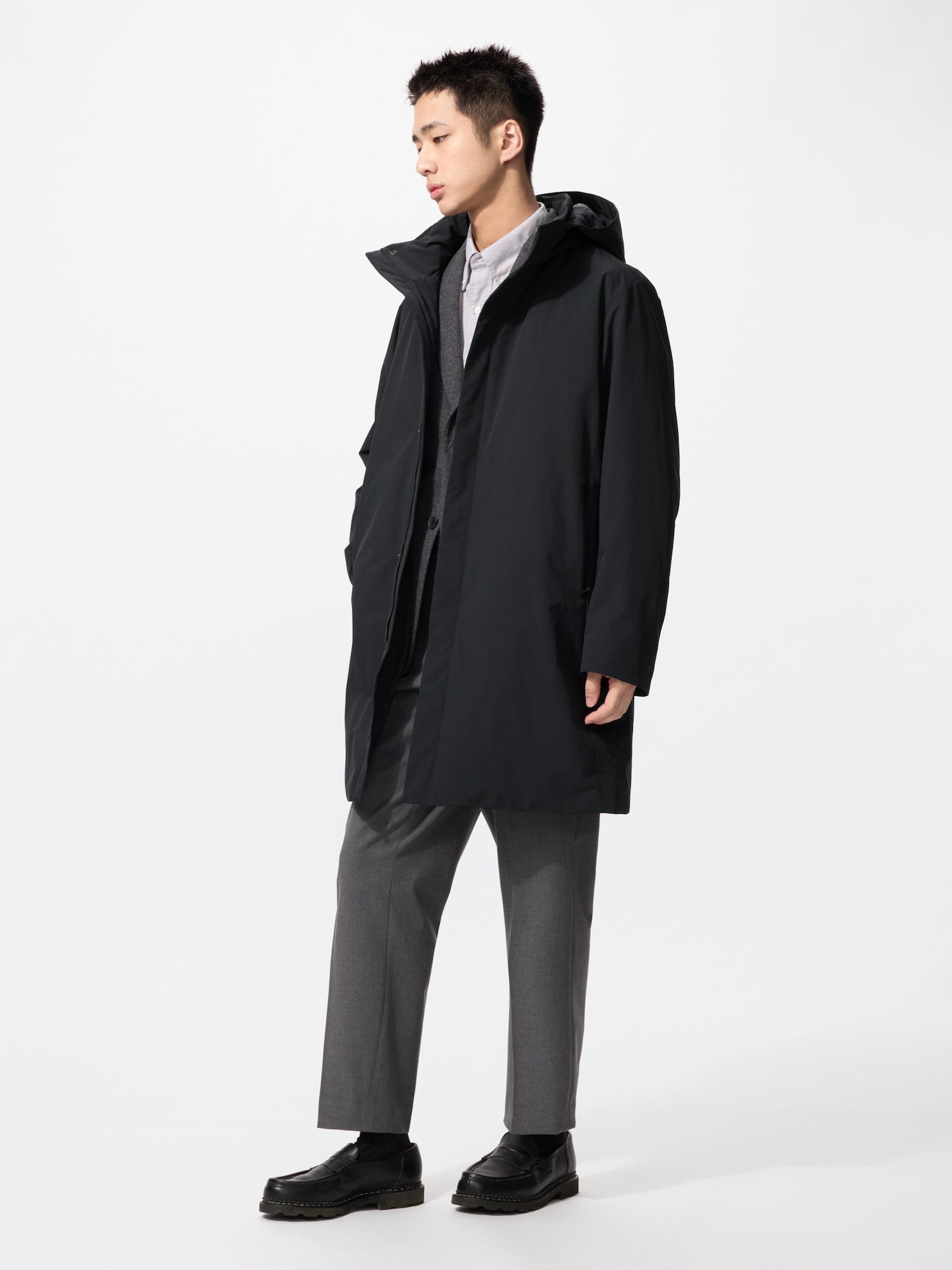 ユニクロ公式 | ハイブリッドダウンコート