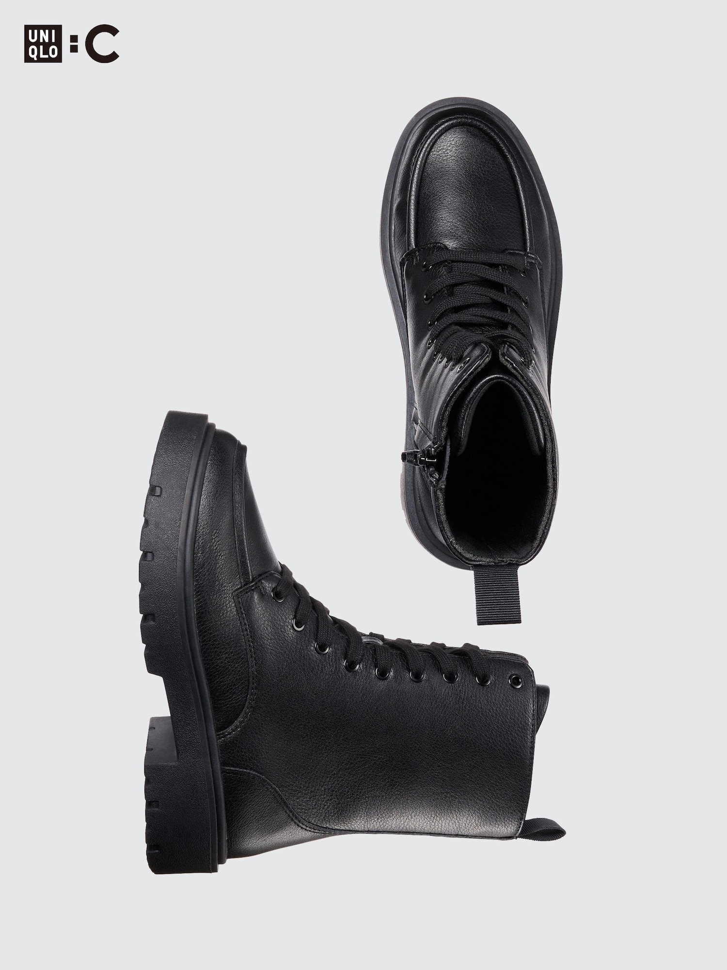 ユニクロ公式 | レースアップショートブーツ