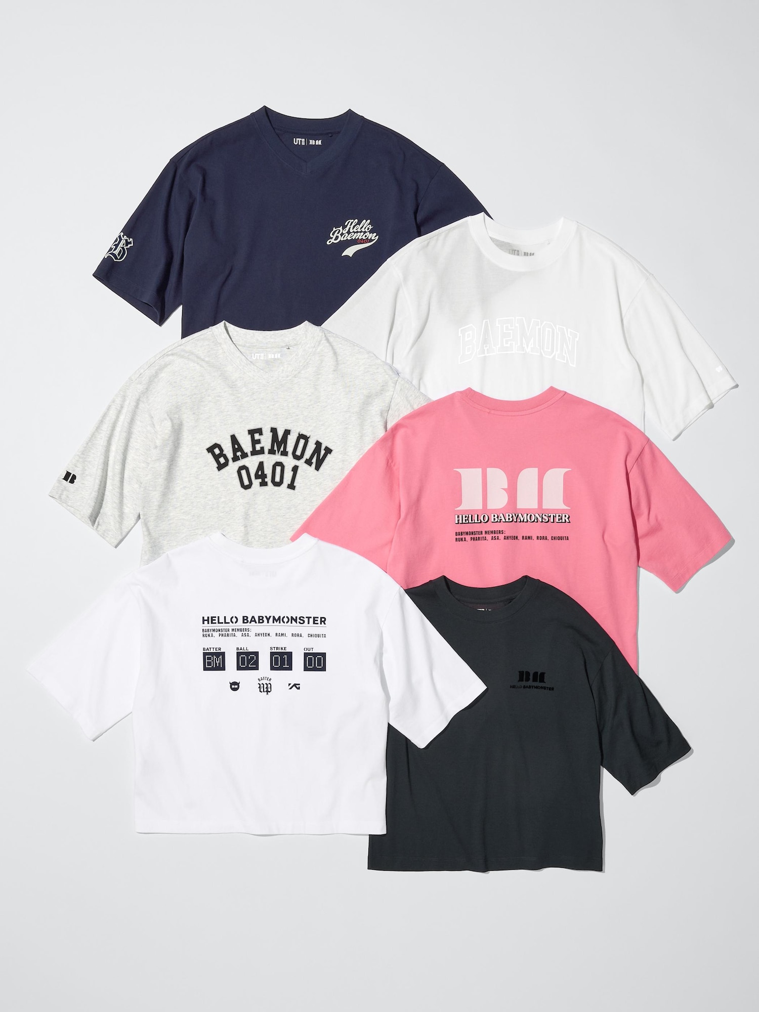 ユニクロ公式 | K-POPグループ BABYMONSTER UT/ボクシー