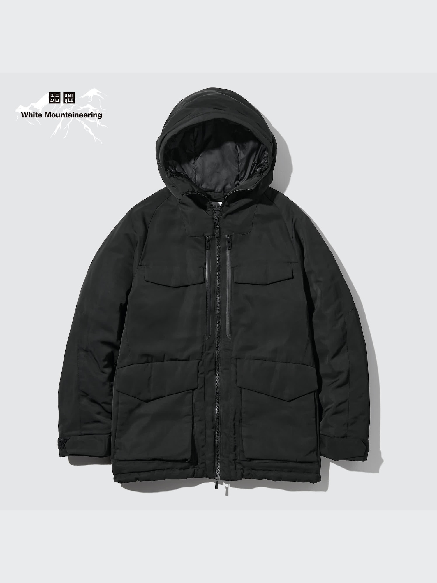 White Mountaineering Hybrid Down Oversized Parka | UNIQLO US