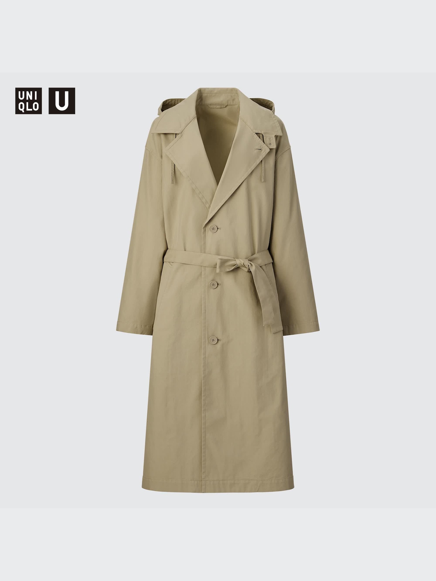 U Hooded Long Coat | UNIQLO US