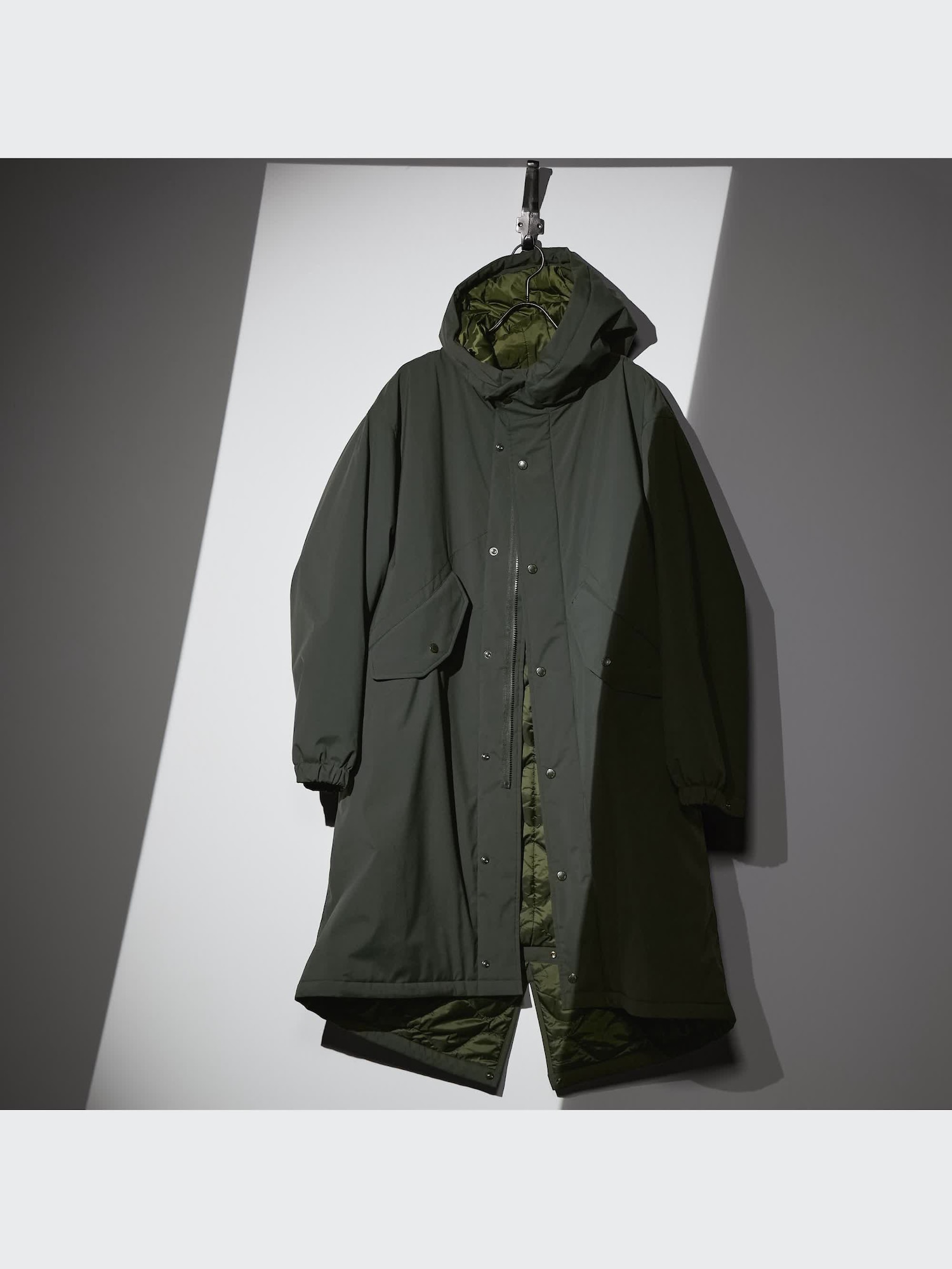 PUFFTECH Hooded Coat (HEATTECH, Relaxed Fit) | UNIQLO US