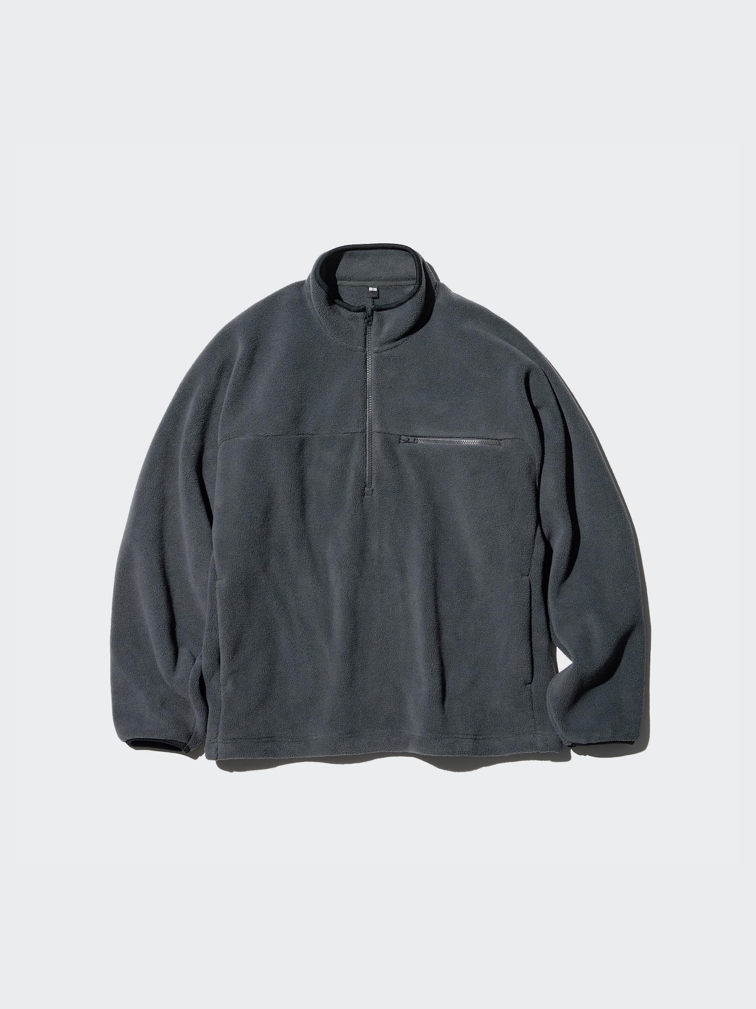 Fleece Half-Zip Oversized Pullover | UNIQLO US