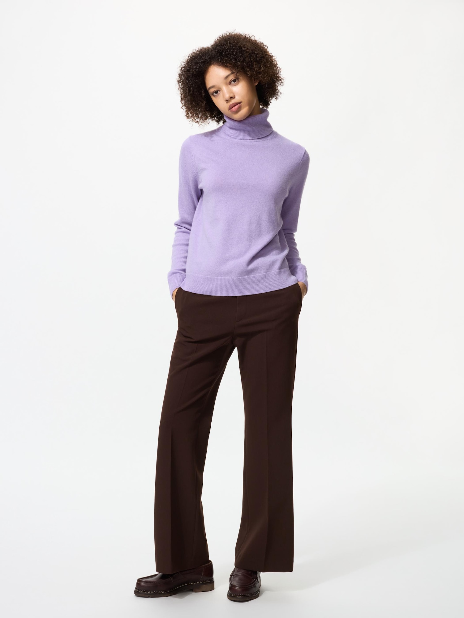 ユニクロ公式 | カシミヤタートルネックセーター