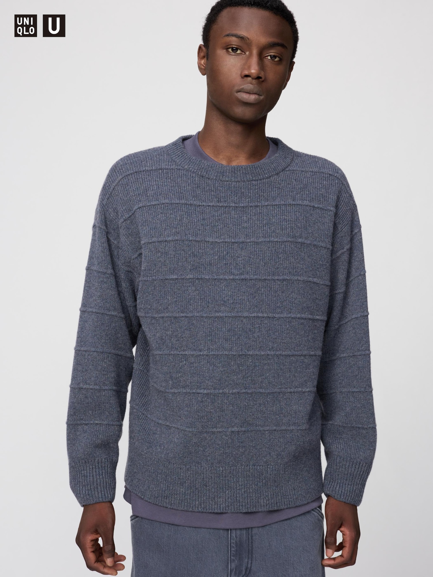 ユニクロ公式 | ラムクルーネックセーター