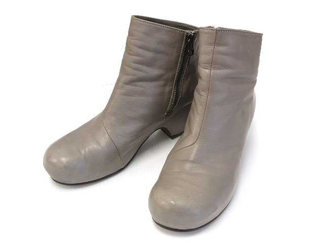 JURGEN LEHL◇ブーツ/23.5cm/BRW/レザー Jurgen Lehl（ブーツ）の