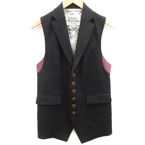 Vivienne Westwood MAN ベスト ジレ オーブ 結婚式 裏地柄