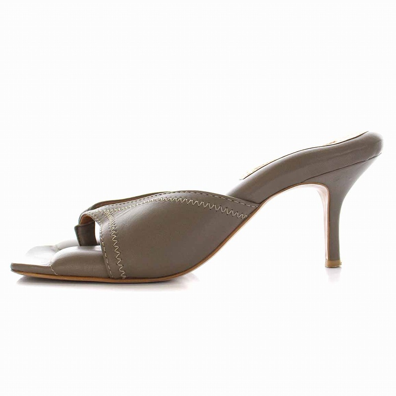 極美品PIPPICHIC 完売 スクエアトゥ サンダル PIPPICHIC(ピッピ 美品