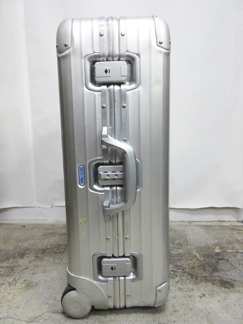 RIMOWA 2way アタッシュケース トパーズ 青ロゴ 廃盤【中古美品