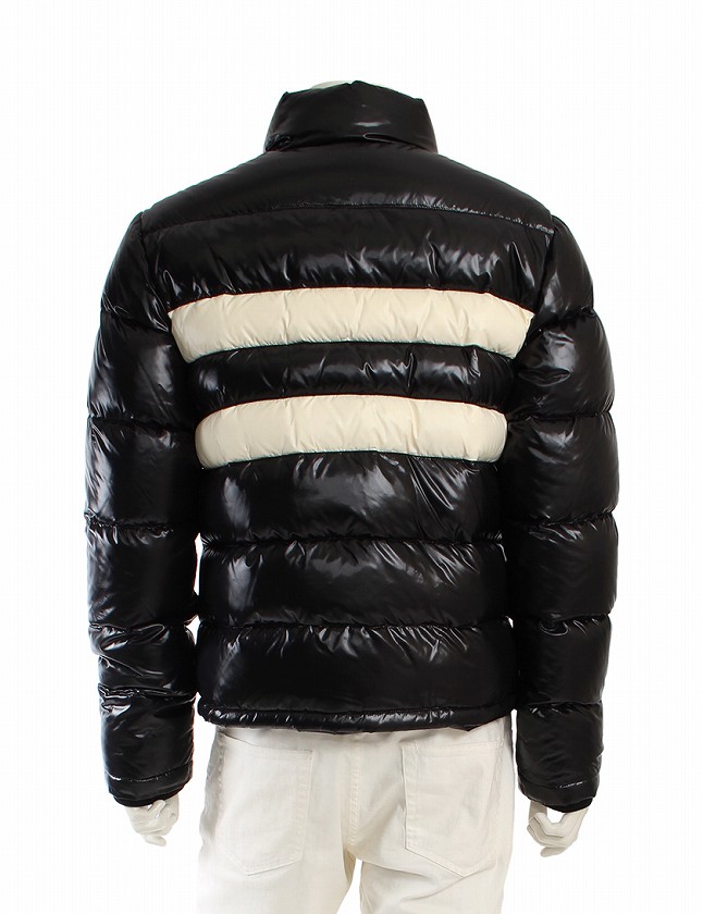 モンクレール MONCLER ダウンジャケット トーマス 黒 ブラック 白 XL