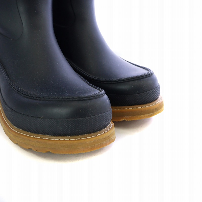 中古良品】ハンター オリジナル モックトゥ ショート レインブーツ 27