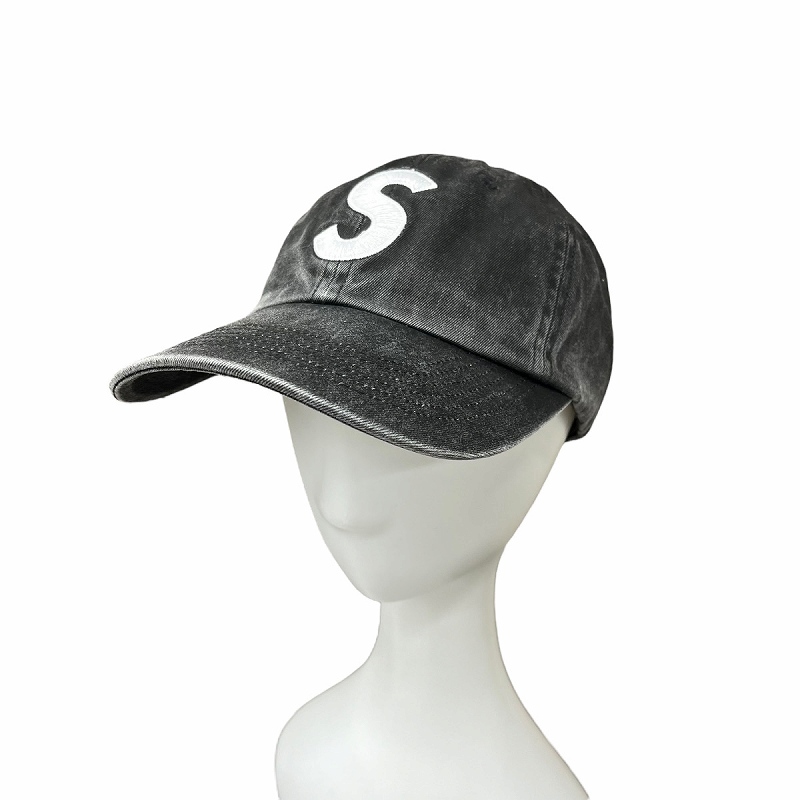 シュプリーム SUPREME S LOGO CAP ダメージ加工 Sロゴ キャップ 帽子