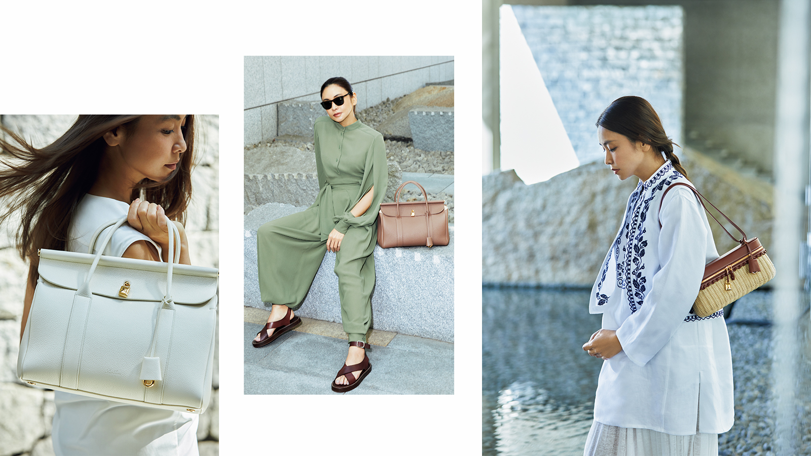 夏のおしゃれの相棒に。大人世代にふさわしい“都会派”バッグ【3選