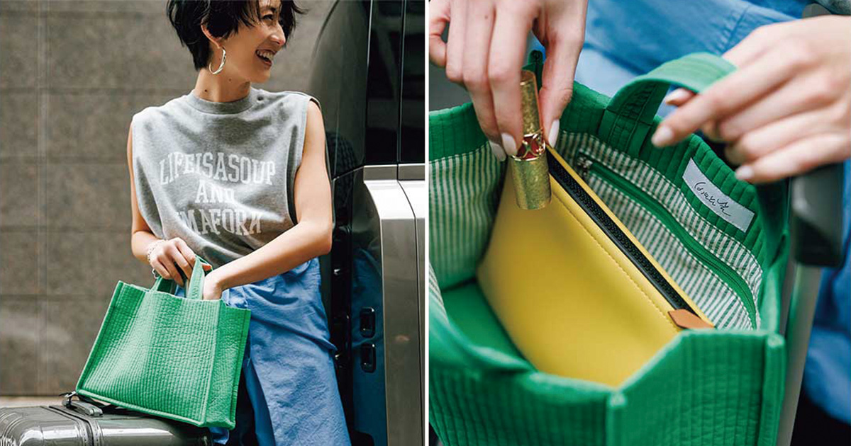 ピオヌンナル新作トート】が大人気予報！A4サイズ未満が可愛い | VERY