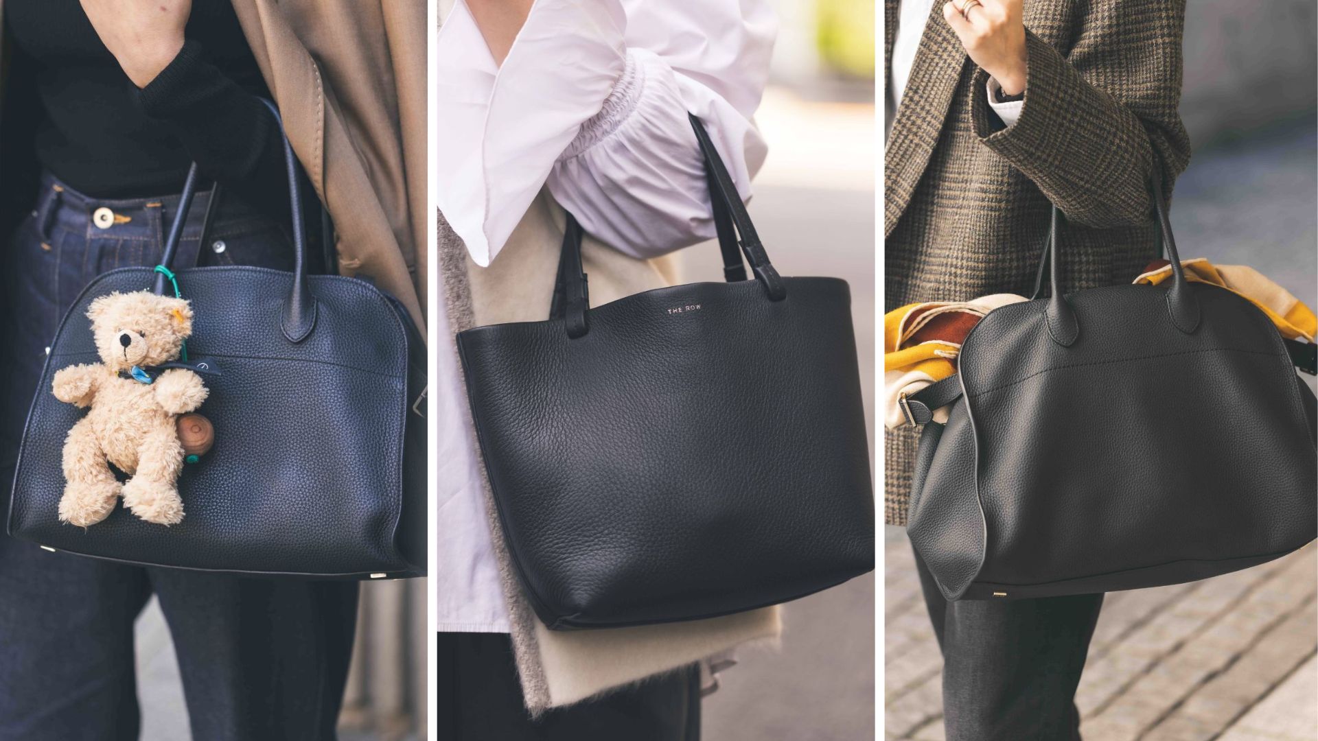 ザ・ロウ】のバッグは、結局「黒」が使える！SNAP4選 | VERY