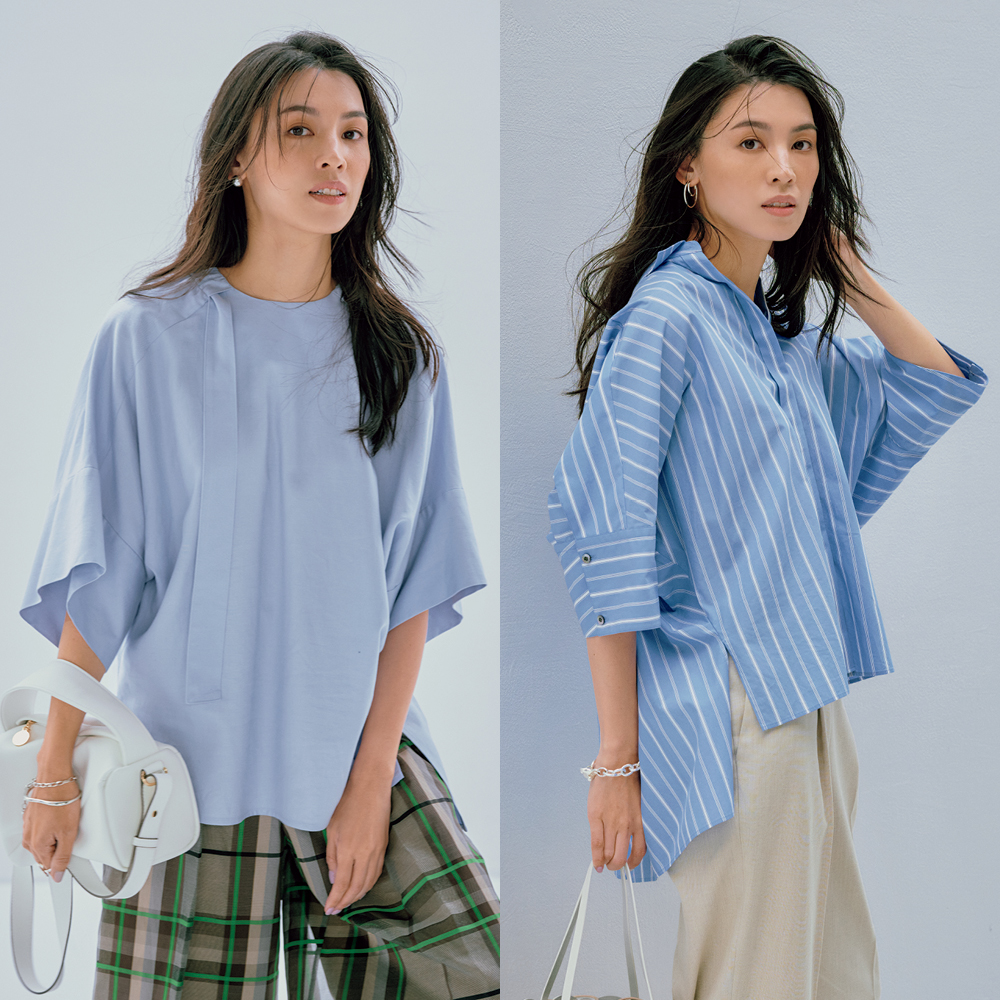 完売必至】一枚で着られる『ADOREの今どきブラウス』は夏まで大活躍