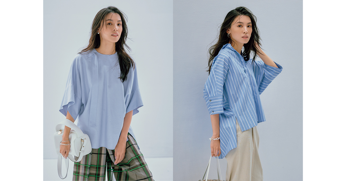 完売必至】一枚で着られる『ADOREの今どきブラウス』は夏まで大活躍