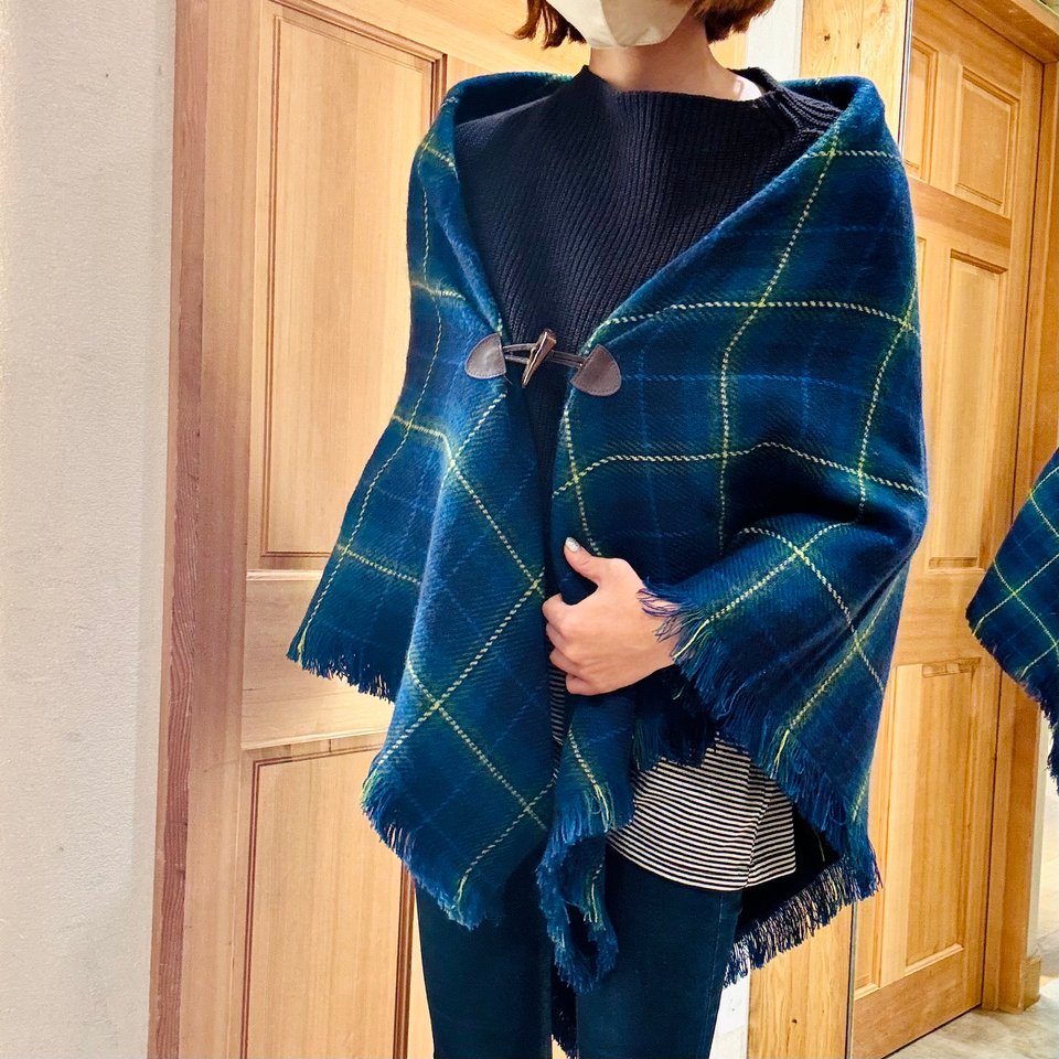 タータンチェック柄ポンチョ/Afternoon Tea Original Tartans