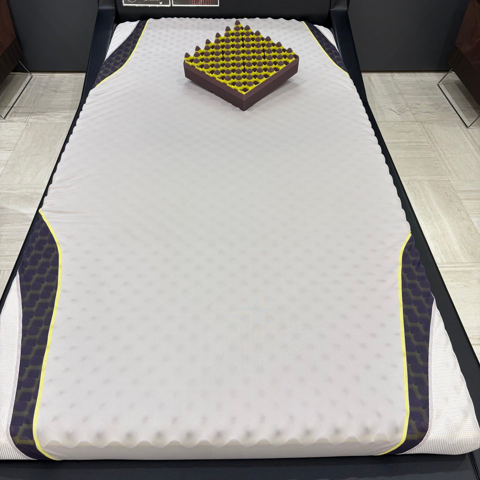 エアー03] マットレス／BASIC （シングル）9x97x195cm グレーベージュ