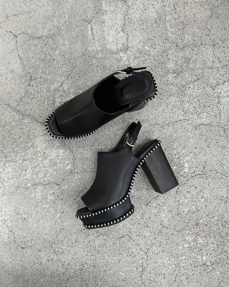 新品未使用 moussy LIMITED WOODEN SOLE サボ-デッドストック90s ポロ