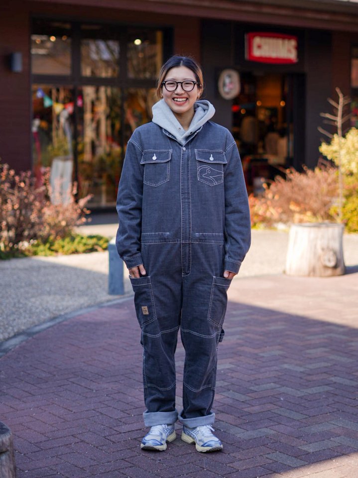 ✳️ CHUMSチャムス デニム オールインワン ツナギ CH04-1066 Yahoo