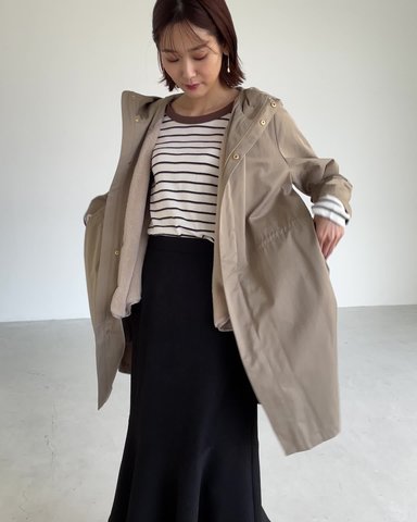 ROPÉ PICNIC(ロペピクニック) / 撥水・花粉ガード/ライナー付きモッズ