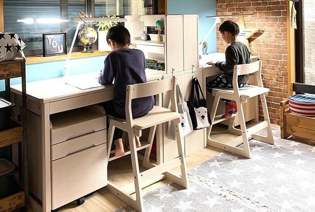ニトリの学習机「くみあわせですく」を設置！良いところや形・色の種類