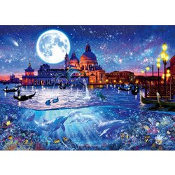 新品 エポック 光るパズル ラッセン ヴェネツィア ワールドトラベル