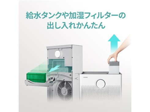 ヨドバシ.com - コーウェイ Coway 加湿空気清浄機 AIRMEGA 250H 加湿17