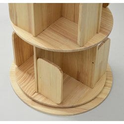 ヨドバシ.com - ヤマゼン YAMAZEN 本棚 回転式 絵本棚 天板に物が