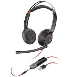 ヨドバシ.com - ポリー Poly BLACKWIRE 5220 有線ヘッドセット 両耳