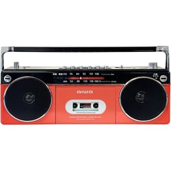 ヨドバシ.com - アイワ aiwa 横長ダブルスピーカーラジカセ レッド