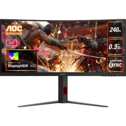 ヨドバシ.com - AOC エーオーシー 曲面ゲーミングモニター/34型/UWQHD