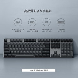 ヨドバシ.com - Satechi SM3 SLIM MECHANICAL BACKLIT BLUETOOTH