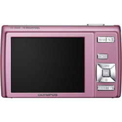 オリンパス OLYMPUS FE-5050 ピンク コンデジ バッテリー付き