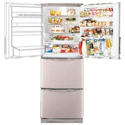 ヨドバシ.com - シャープ SHARP 冷蔵庫（345L・左右開き） シルバー系