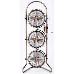 ヨドバシ.com - ドウシシャ DOSHISHA 3連タワー型メタルBOX扇風機 21cm