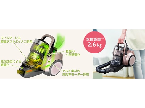 ヨドバシ.com - パナソニック Panasonic サイクロン式掃除機 プチ