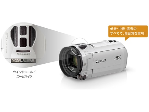 ヨドバシ.com - パナソニック Panasonic デジタル4Kビデオカメラ 64GB
