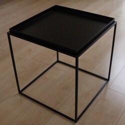 ヨドバシ.com - 北新工業 トレイテーブル 400×400 ブラックトレイ HBT