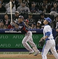 ⭐︎激レア⭐︎WBC 侍ジャパン 野球日本代表ジャンパーグラコン背番号1福留　孝介 韓国戦で代打決勝2ラン、福留孝介28歳はあの打席で何を考えていたのか